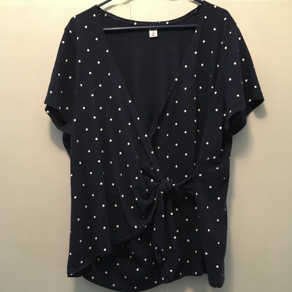 Old Navy Tops - Old Navy Wrap Front Top
